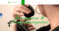 Desktop Screenshot of kastagnette.com